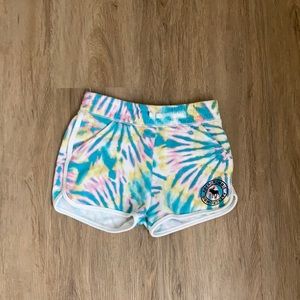 Abercrombie cotton tie dye shorts size 11/12